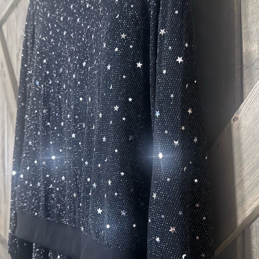 Black Starry Women's Matching set - Picture 2 of 7